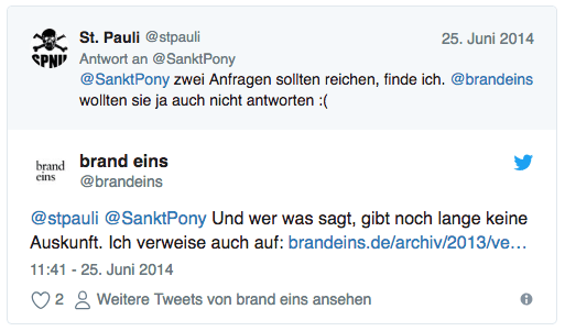 brand eins - st pauli - hummel - twitter
